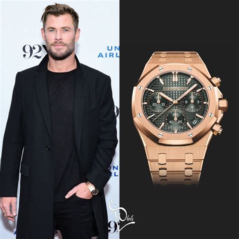 chris hemsworth audemars piguet|chris hemsworth watches.